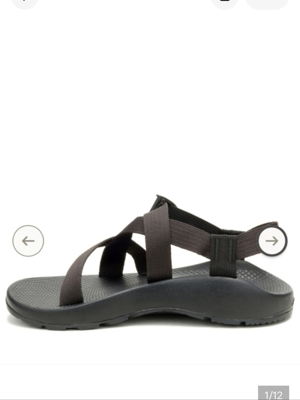 Chaco Black Sandals Size 11